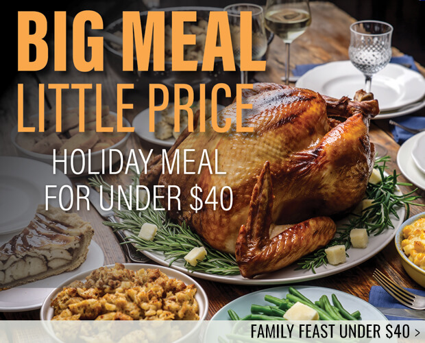 Big Meal. Little Price