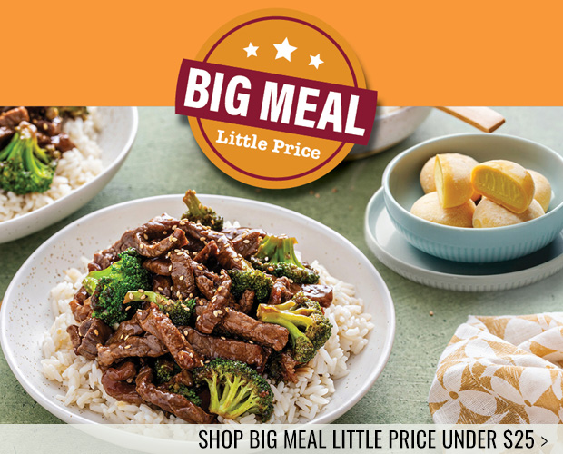 Big Meal. Little Price