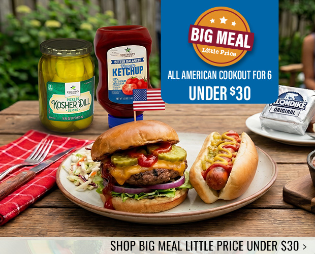 Big Meal. Little Price