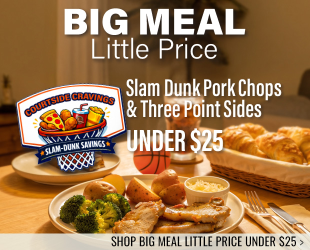 Big Meal. Little Price