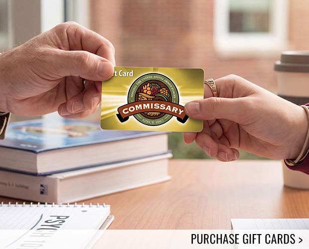 Purchase Commissary Gift Cards