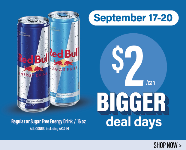 Shop Red Bull