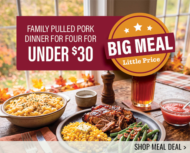 Pulled Pork Meal for Family of Four Under $30