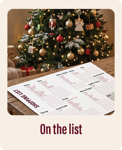 On the list