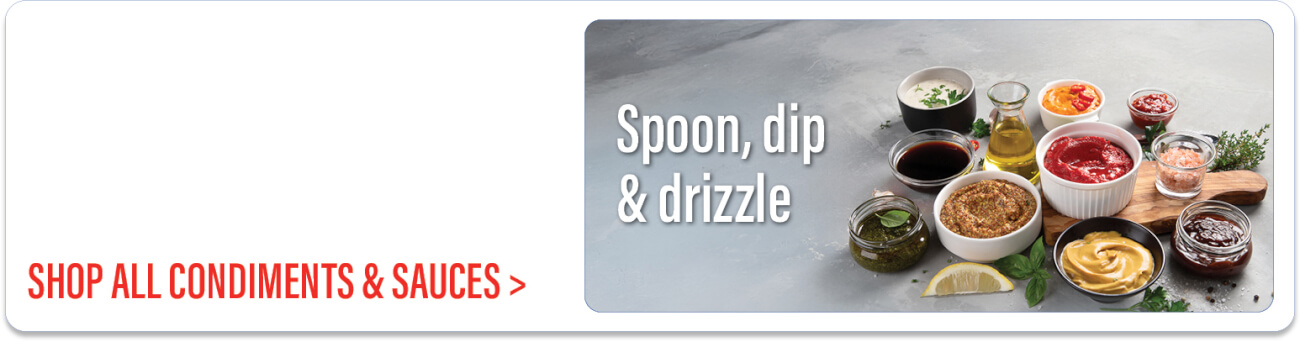 SPOON, DIP & DRIZZLE
